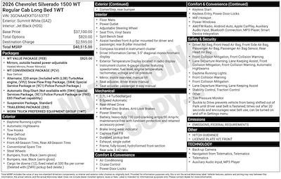 2026 Chevrolet Silverado 1500 Regular Cab RWD Pickup for sale #FK63757X - photo 2