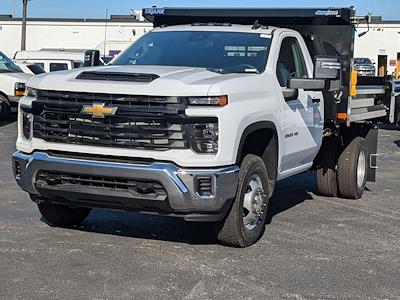 New 2024 Chevrolet Silverado 3500 Work Truck Regular Cab 4WD 9' Dejana Truck & Utility Equipment Dump Truck for sale #RF445227 - photo 1