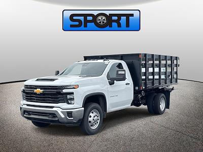 New 2025 Chevrolet Silverado 3500 Work Truck Regular Cab 4WD 12' 6" SH Truck Bodies Flatbed Dump Truck for sale #SF355444 - photo 1