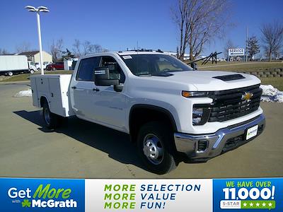 New 2025 Chevrolet Silverado 3500 Work Truck Crew Cab 4x4 9' Knapheide Service Truck for sale #C251536 - photo 1