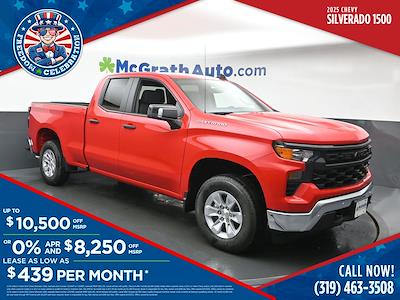 New 2025 Chevrolet Silverado 1500 Work Truck Double Cab 4x4 Pickup for sale #C252476 - photo 1