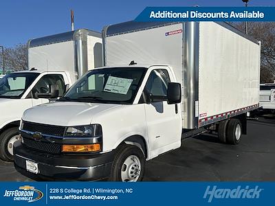 2024 Chevrolet Express 3500 Regular Cab DRW RWD, Morgan Truck Body Parcel Aluminum Box Van for sale #CR11754 - photo 1