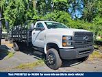 2023 Chevrolet Silverado 5500 Regular Cab DRW 4WD, Bedrock Limestone Series Stake Bed for sale #C235087 - photo 1