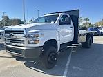 2024 Chevrolet Silverado 5500 Regular Cab DRW 4WD, PJ's Platform Body Flatbed Truck for sale #CR01207 - photo 4