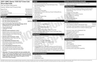 2021 GMC Sierra 1500 Crew Cab 4WD Pickup for sale #263169A - photo 1