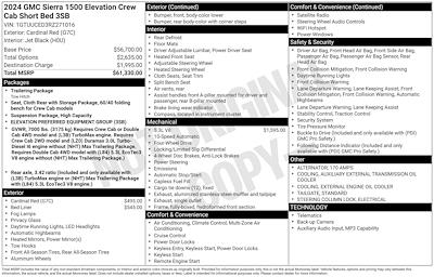 Used 2024 GMC Sierra 1500 Elevation Crew Cab for sale #263212A - photo 1
