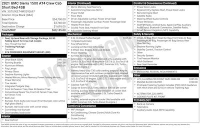 2021 GMC Sierra 1500 Crew Cab 4WD Pickup for sale #263220A - photo 1