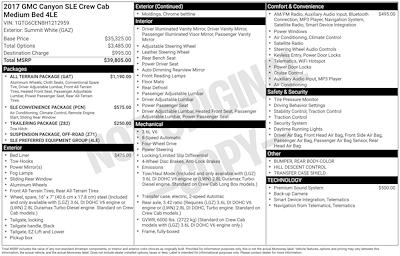 2017 GMC Canyon Crew Cab 4WD Pickup for sale #263317A - photo 2