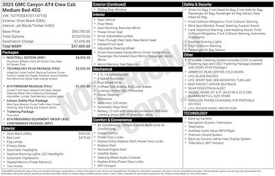 Used 2025 GMC Canyon - photo 1