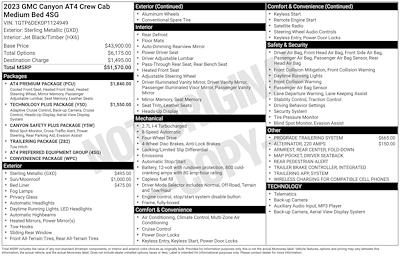 Used 2023 GMC Canyon - photo 1