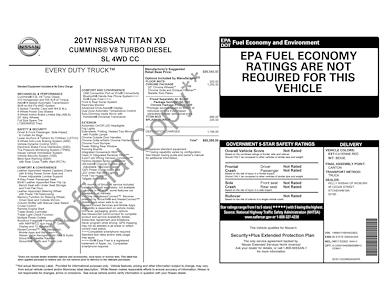 Used 2017 Nissan Titan XD SL Crew Cab for sale #BE7354A - photo 2