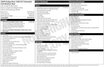 Used 2009 Dodge Ram 1500 SLT Crew Cab for sale #P24515A - photo 1