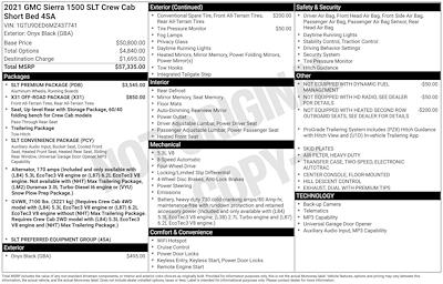 2021 GMC Sierra 1500 Crew Cab 4WD Pickup for sale #P24519 - photo 1