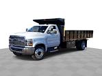 2022 Chevrolet Silverado 6500 Regular Cab DRW 4x2, PJ's Platform Body Flatbed Truck for sale #220017 - photo 1