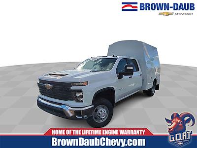New 2024 Chevrolet Silverado 3500 Work Truck Crew Cab 4x4 Knapheide Enclosed Service Body for sale #58587 - photo 1