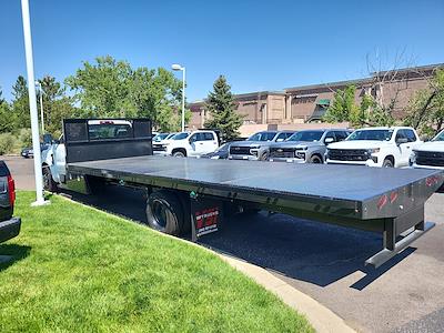 New 2023 Chevrolet Silverado 6500 Work Truck Regular Cab 24' Rugby Steel Flatbed Truck for sale #23T1185 - photo 2