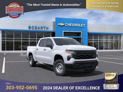 New 2024 Chevrolet Silverado 1500 Work Truck Crew Cab 4WD Pickup for sale #24T981 - photo 1