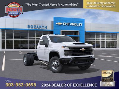 New 2025 Chevrolet Silverado 3500 Work Truck Regular Cab 4WD 60 CA Cab Chassis for sale #25T1184 - photo 1