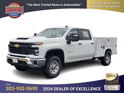 New 2024 Chevrolet Silverado 3500 WT Crew Cab 4WD 8' 2" Reading Service Truck for sale #25T521 - photo 1