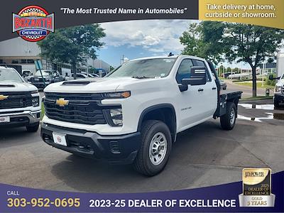 2025 Chevrolet Silverado 3500 Double Cab 4WD Parkhurst Flatbed Truck for sale #25T663 - photo 1