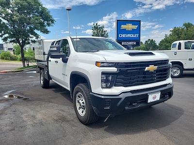 New 2025 Chevrolet Silverado 3500 Double Cab Steel Flatbed Truck for sale #25T663 - photo 1