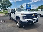 New 2025 Chevrolet Silverado 3500 Work Truck Double Cab 4WD 8' 3" Parkhurst Steel Flatbed Truck for sale #25T663 - photo 5