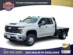 New 2025 Chevrolet Silverado 3500 Work Truck Crew Cab 4WD Flatbed Truck for sale #25T975 - photo 1
