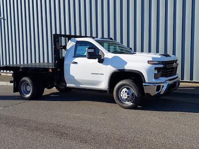 New 2024 Chevrolet Silverado 3500 Work Truck Regular Cab 4x4 Flatbed Truck for sale #FCHR1041 - photo 1