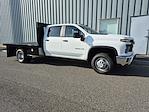 New 2025 Chevrolet Silverado 3500 Work Truck Crew Cab 4x4 Flatbed Truck for sale #FCHS478 - photo 1