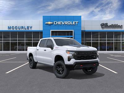 New 2025 Chevrolet Silverado 1500 Custom Crew Cab 4x4 Pickup for sale #FCHS746 - photo 1