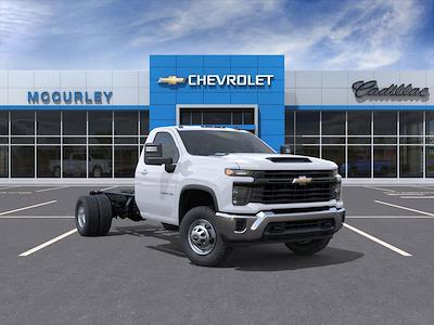New 2025 Chevrolet Silverado 3500 Work Truck Regular Cab 4x4 Cab Chassis for sale #FCHS760 - photo 1