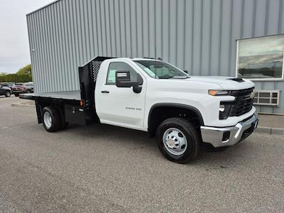 New 2025 Chevrolet Silverado 3500 Regular Cab Steel Flatbed Truck for sale #FCHS816 - photo 1
