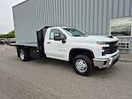 New 2025 Chevrolet Silverado 3500 Work Truck Regular Cab 4WD Flatbed Truck for sale #FCHS816 - photo 1