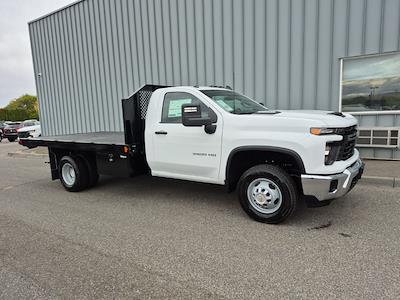 New 2025 Chevrolet Silverado 3500 Work Truck Regular Cab 4WD Flatbed Truck for sale #FCHS820 - photo 1