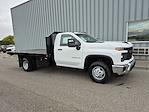 New 2025 Chevrolet Silverado 3500 Work Truck Regular Cab 4WD Flatbed Truck for sale #FCHS820 - photo 1