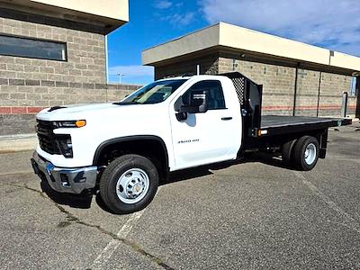 New 2025 Chevrolet Silverado 3500 Regular Cab Steel Flatbed Truck for sale #FCHS828 - photo 1
