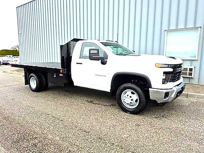 New 2025 Chevrolet Silverado 3500 Regular Cab Steel Flatbed Truck for sale #FCHS835 - photo 1