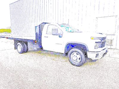 New 2025 Chevrolet Silverado 3500 Regular Cab Steel Flatbed Truck for sale #FCHS835 - photo 1