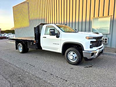 New 2025 Chevrolet Silverado 3500 Regular Cab Steel Flatbed Truck for sale #FCHS840 - photo 1