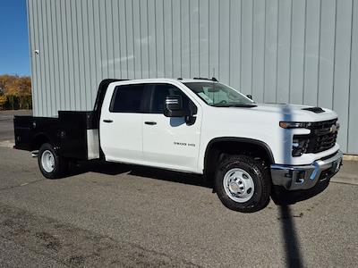 2025 Chevrolet Silverado 3500 Crew Cab DRW 4WD Flatbed Truck for sale #FCHS844 - photo 1