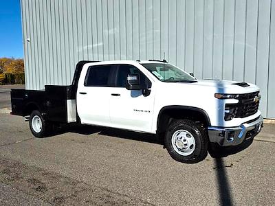 New 2025 Chevrolet Silverado 3500 Crew Cab Steel Flatbed Truck for sale #FCHS844 - photo 1