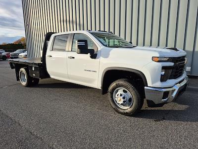 2025 Chevrolet Silverado 3500 Crew Cab DRW 4WD Flatbed Truck for sale #FCHS845 - photo 1