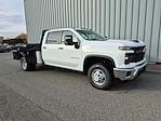 2025 Chevrolet Silverado 3500 Crew Cab DRW 4WD Flatbed Truck for sale #FCHS846 - photo 1