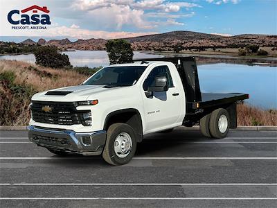 New 2025 Chevrolet Silverado 3500 Regular Cab Steel Flatbed Truck for sale #C147960 - photo 1