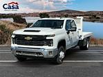 New 2025 Chevrolet Silverado 3500 Work Truck Crew Cab 4x4 Flatbed Truck for sale #C179193 - photo 1