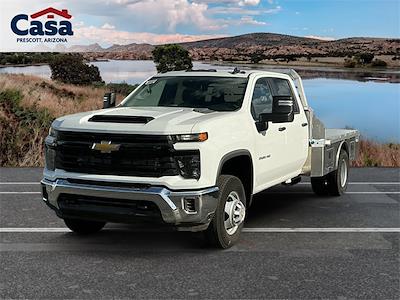 New 2025 Chevrolet Silverado 3500 Work Truck Crew Cab 4x4 Flatbed Truck for sale #C179612 - photo 1