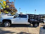 New 2024 Chevrolet Silverado 3500 Work Truck Crew Cab 4x2 9' Reading Stake Bed for sale #C441763 - photo 3