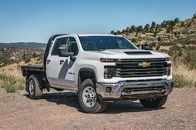 New 2024 Chevrolet Silverado 3500 Work Truck Crew Cab 4x4 Flatbed Truck for sale #C454871 - photo 1