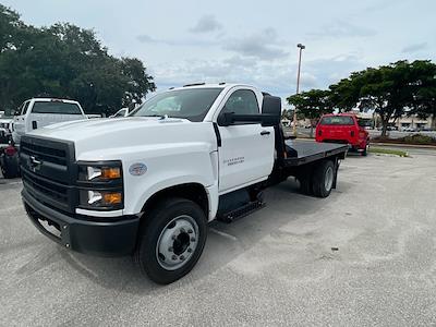 2024 Chevrolet Silverado 5500 Regular Cab DRW RWD, Premier Truck Center Flatbed Truck for sale #C07675 - photo 1