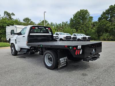 New 2024 Chevrolet Silverado 5500 Work Truck Regular Cab 11' 4" Premier Truck Center Steel Flatbed Truck with Gooseneck Hitch for sale #C07675 - photo 2